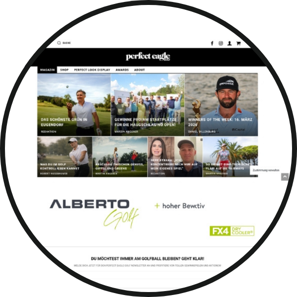 Brandchilli_Unternehmenswebsites_Perfect Eagle Golf